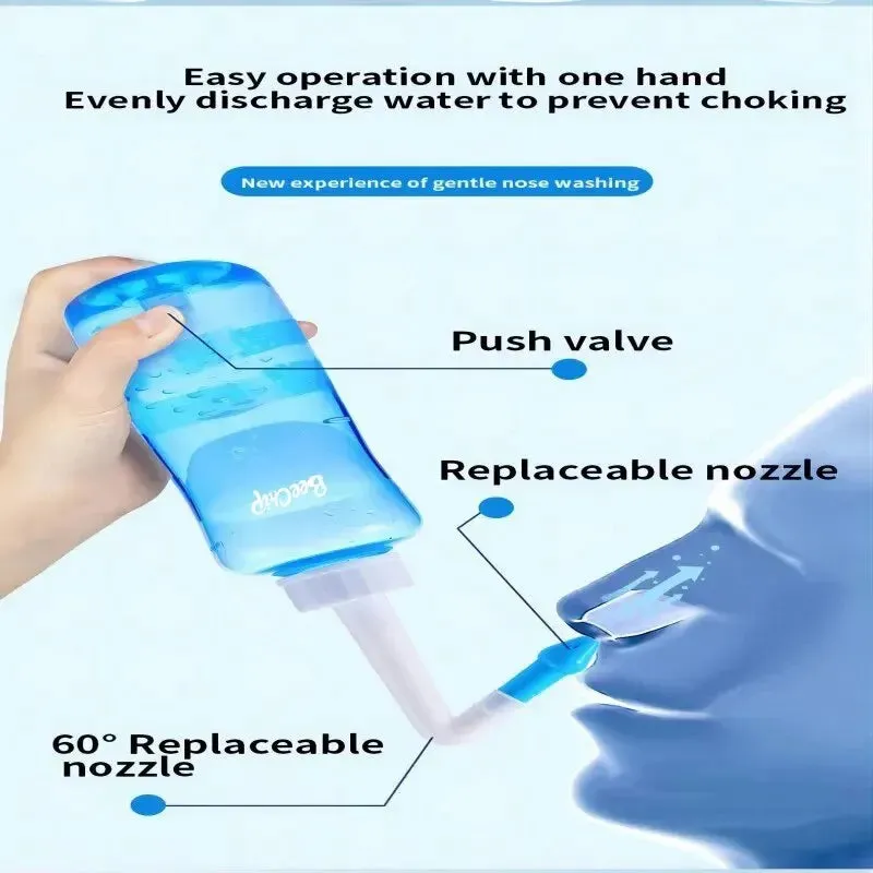 300ml Nasal Wash Bottle for All Ages