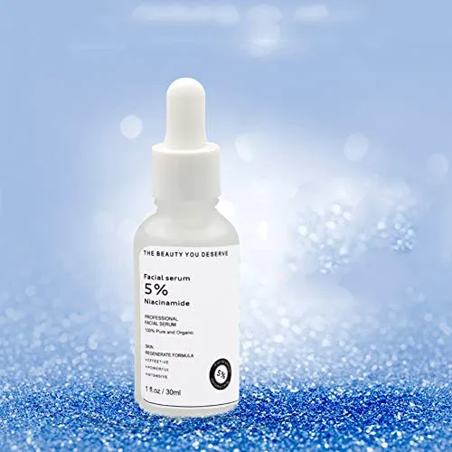 Alatimi Niacinamide Facial Serum, 5% Vitamin B3 Pure Hyaluronic Acid Removes Acne Spots Moisturizes for Facial Neck Chest (Niacinamide Facial Serum)