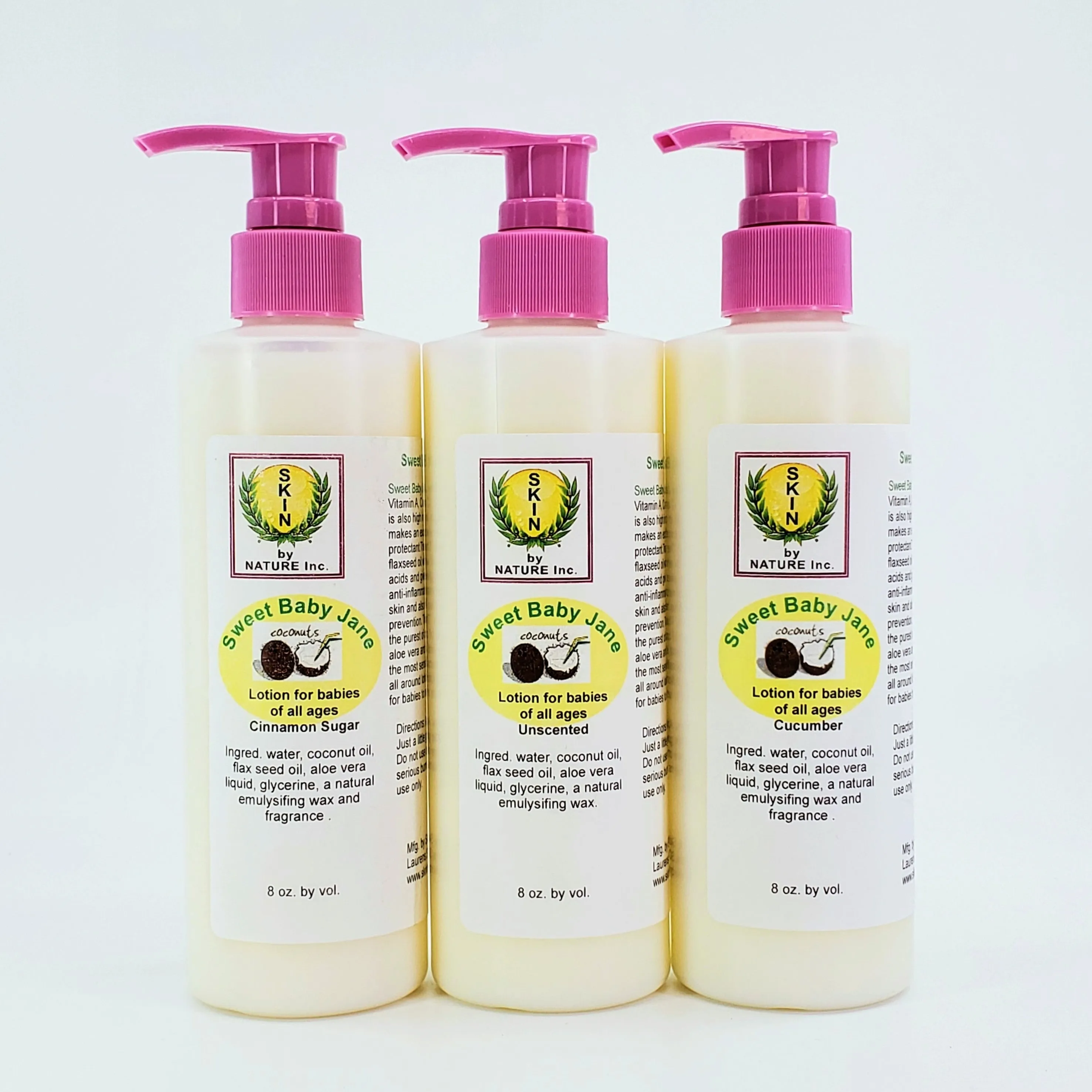 Aloe Vera & Flaxseed Lotion "Sweet Baby Jane"