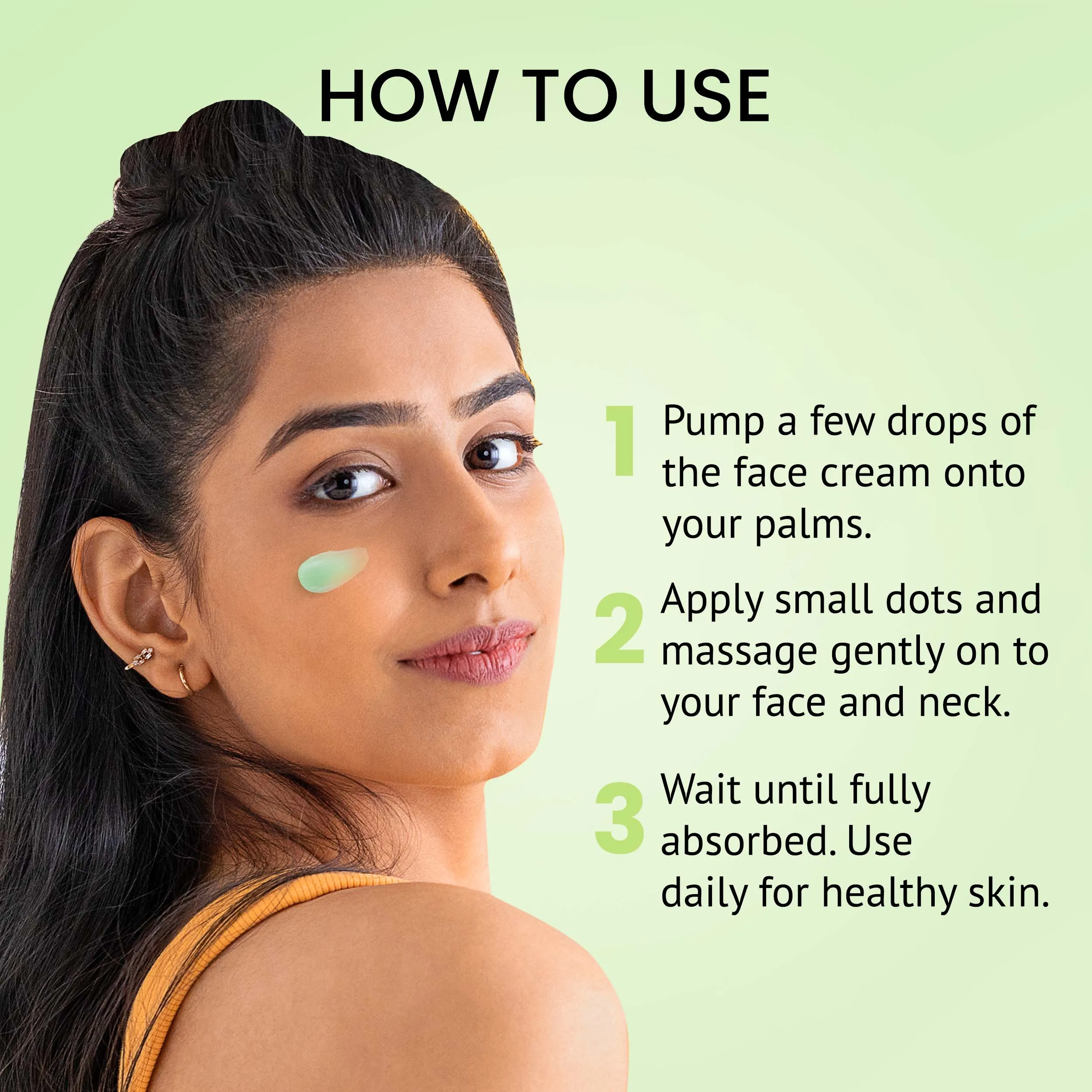 Alps Goodness Green Tea, Vitamin C & Niacinamide Face Moisturizer for Normal to Oily Skin (with Hyaluronic Acid   Pre & Probiotics) (30 gm) | Vitamin C Face Cream| Green Tea Face Cream| Daily Face Moisturizer