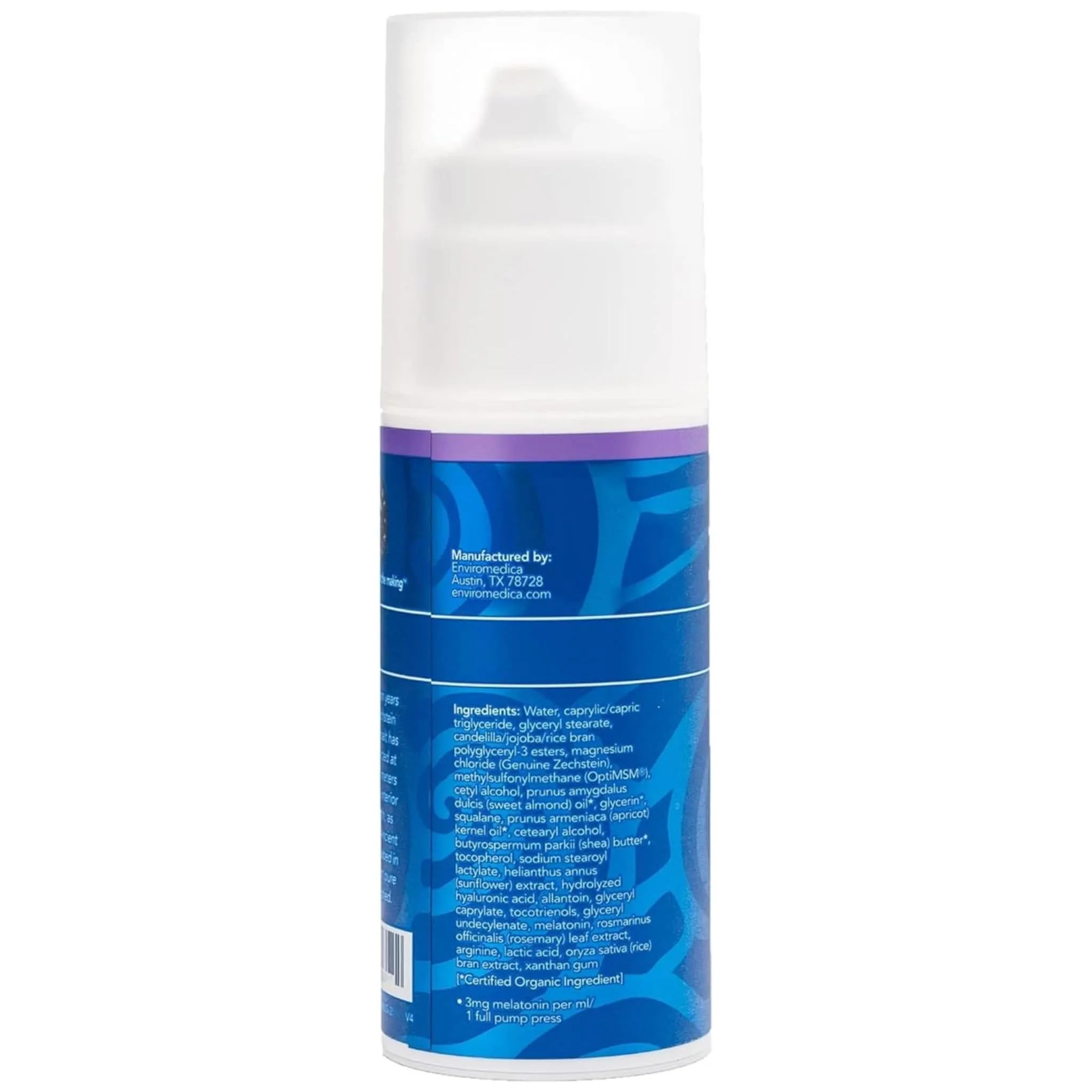 Ancient Minerals Magnesium Chloride Lotion and Melatonin, Supports Relaxation and Promotes Resetful Sleep, 75ml