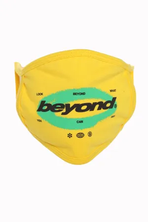 And Beyond Face Mask - Yellow