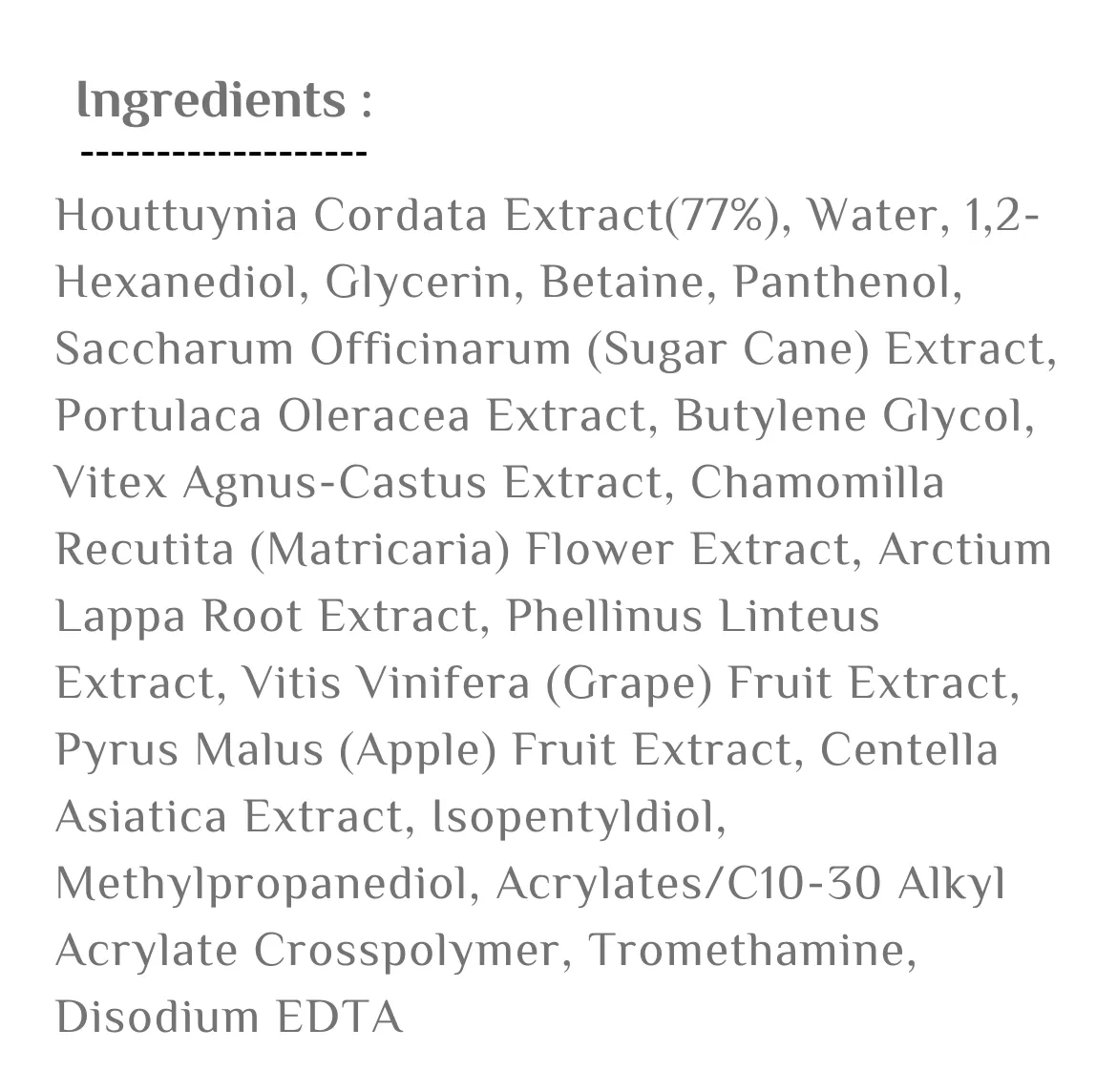 Anua Heartleaf 77% Soothing Toner - 250ml | أنوا تونر مهدئ للبشرة - 250 مل