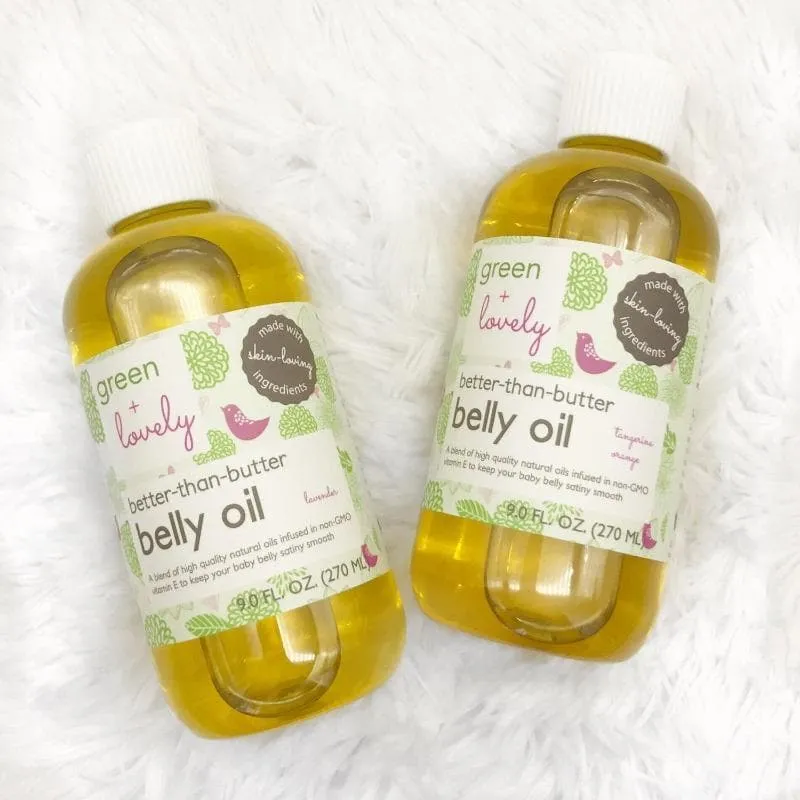 Better than Butter Belly Oil Bundle - 2 pack Bundle (Unscented) - Stretch Mark Prevention