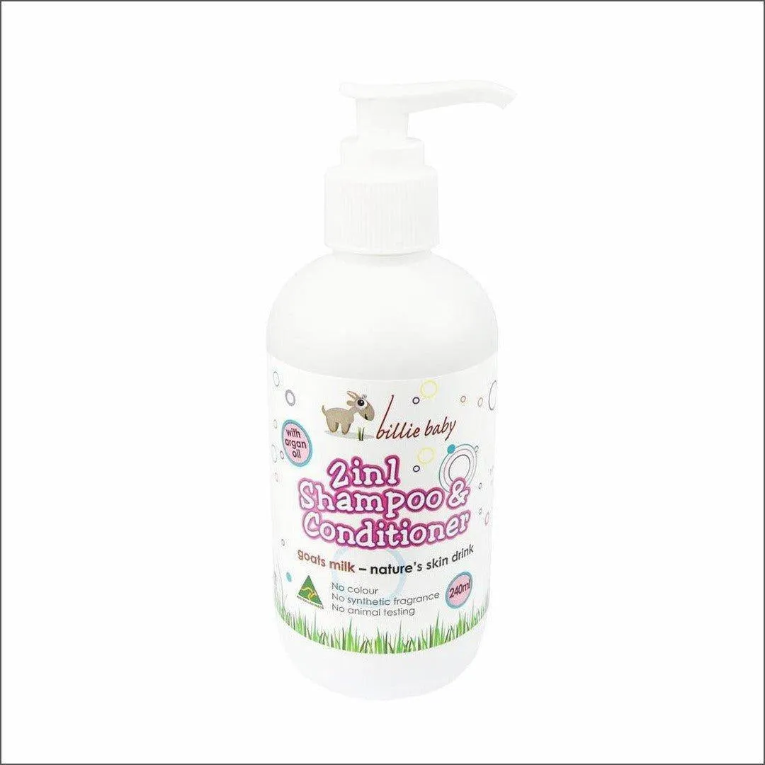 Billie Baby 2in1 Shampoo & Conditioner 240ml