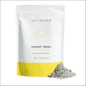 Butt Naked Coconut   Lemon Body Scrub 250g
