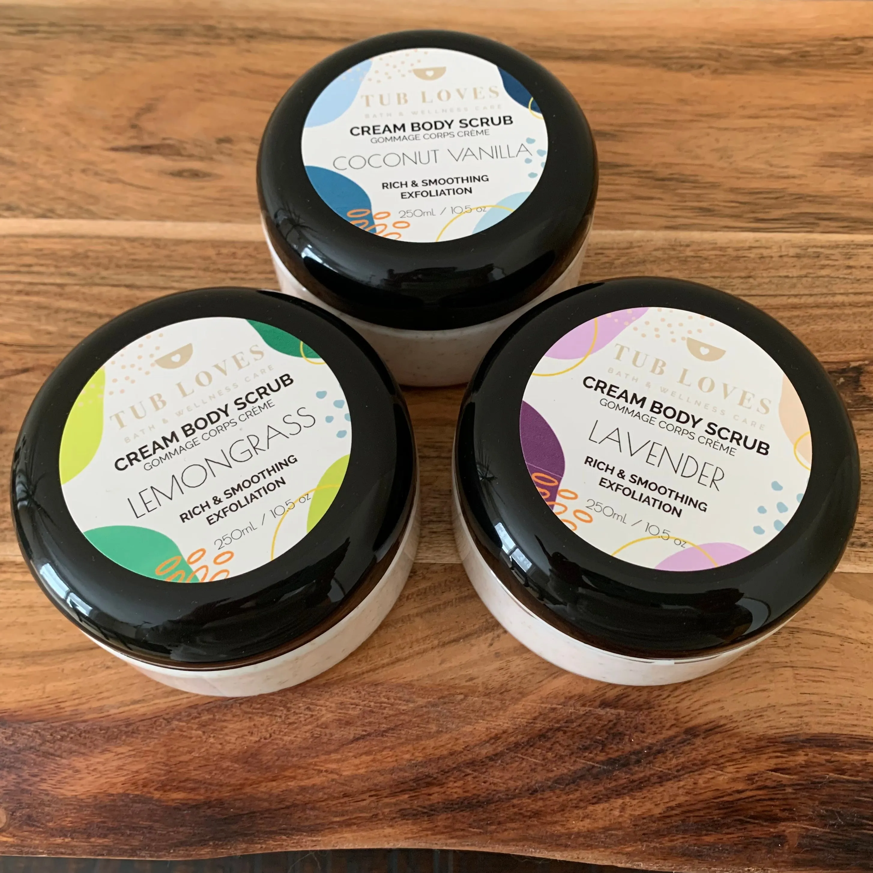 Coconut Vanilla Exfoliating Body Scrub