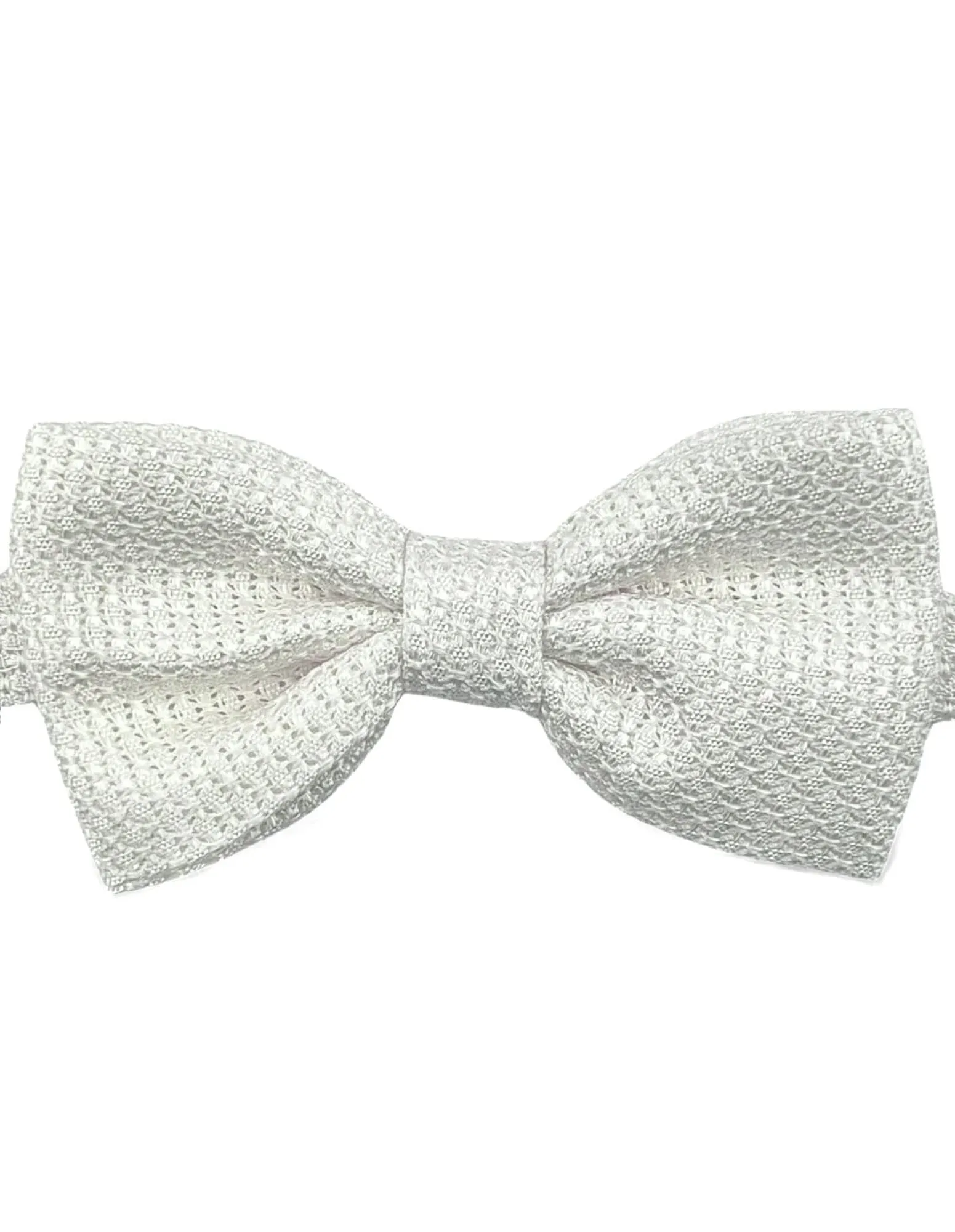 DCLIC Grenadine Bow Tie - White