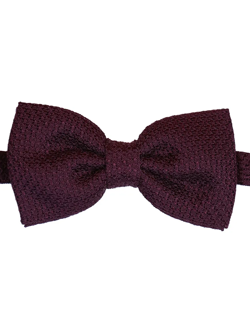 DCLIC Grenadine Bow Tie - Wine