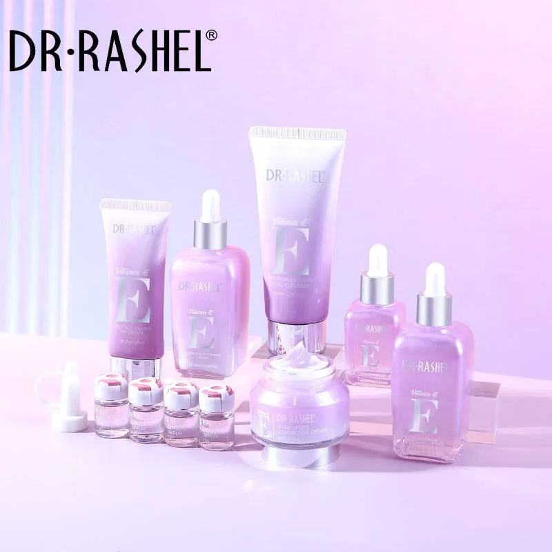 Dr. Rashel Vitamin E Fade Dark Spots and Hydrating Skin Care Set Pack of 10
