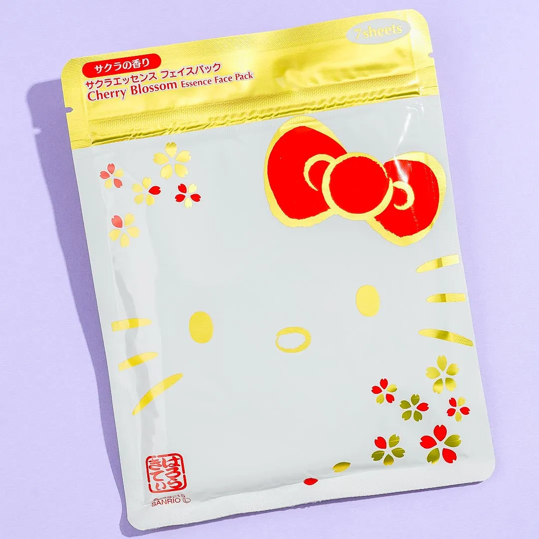 Hello Kitty Narikirii Sakura Face Mask Box