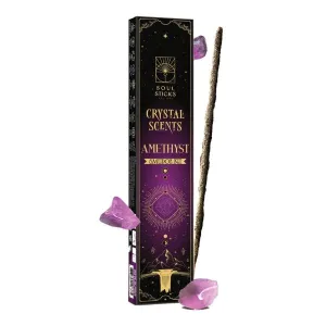 Incense - Amethyst Crystal Scents Smudge Kit