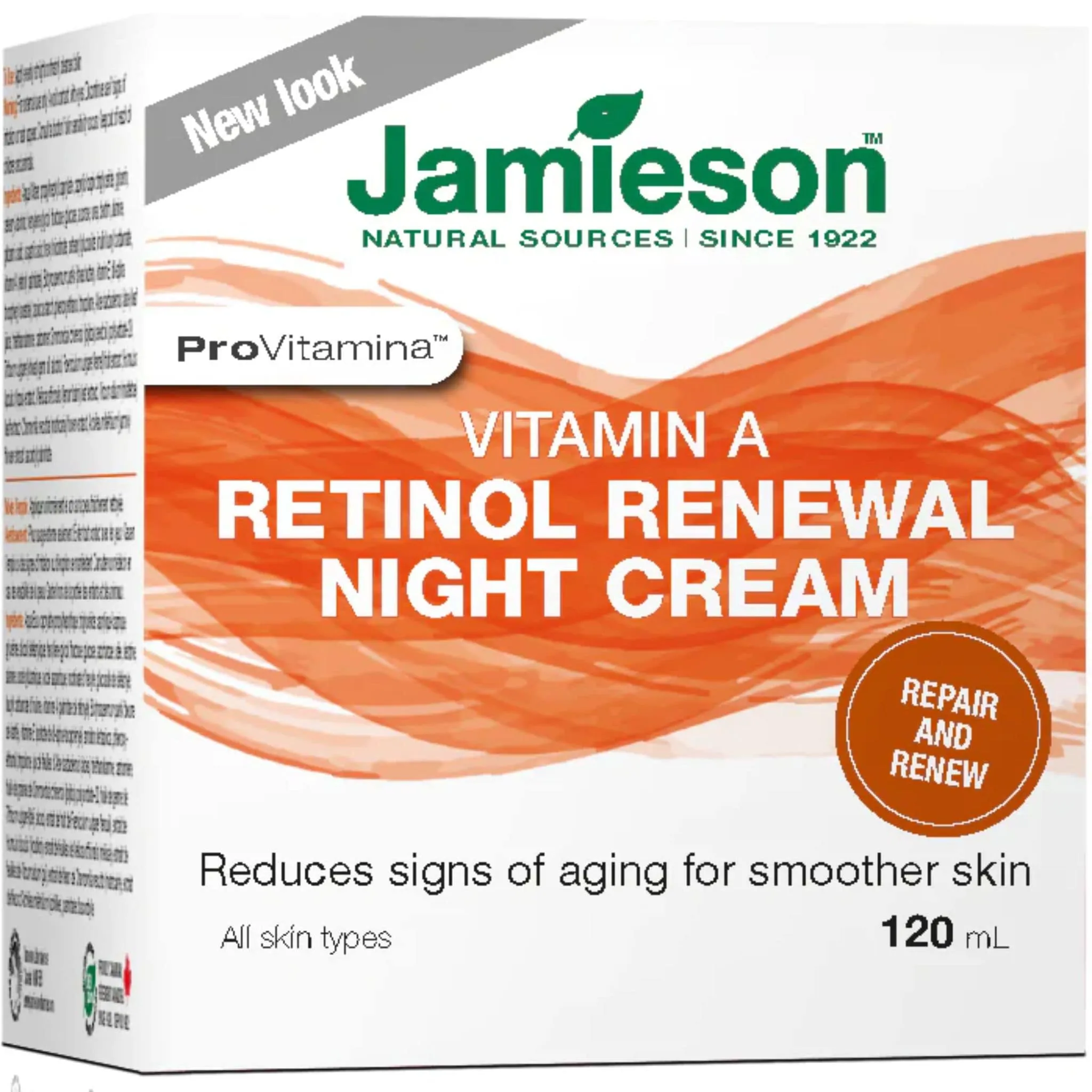 Jamieson Vitamin A Retinol Renewal Night Cream, 120ml