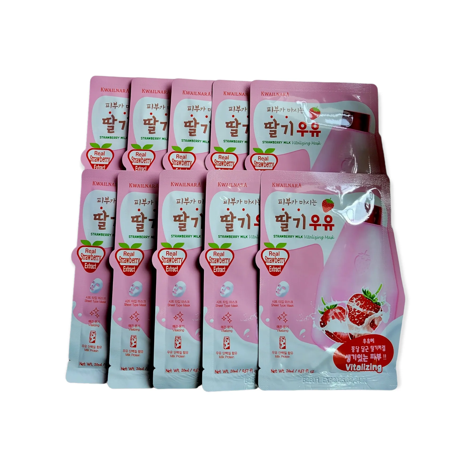 Kwailnara Strawberry Milk Vitalizing Mask