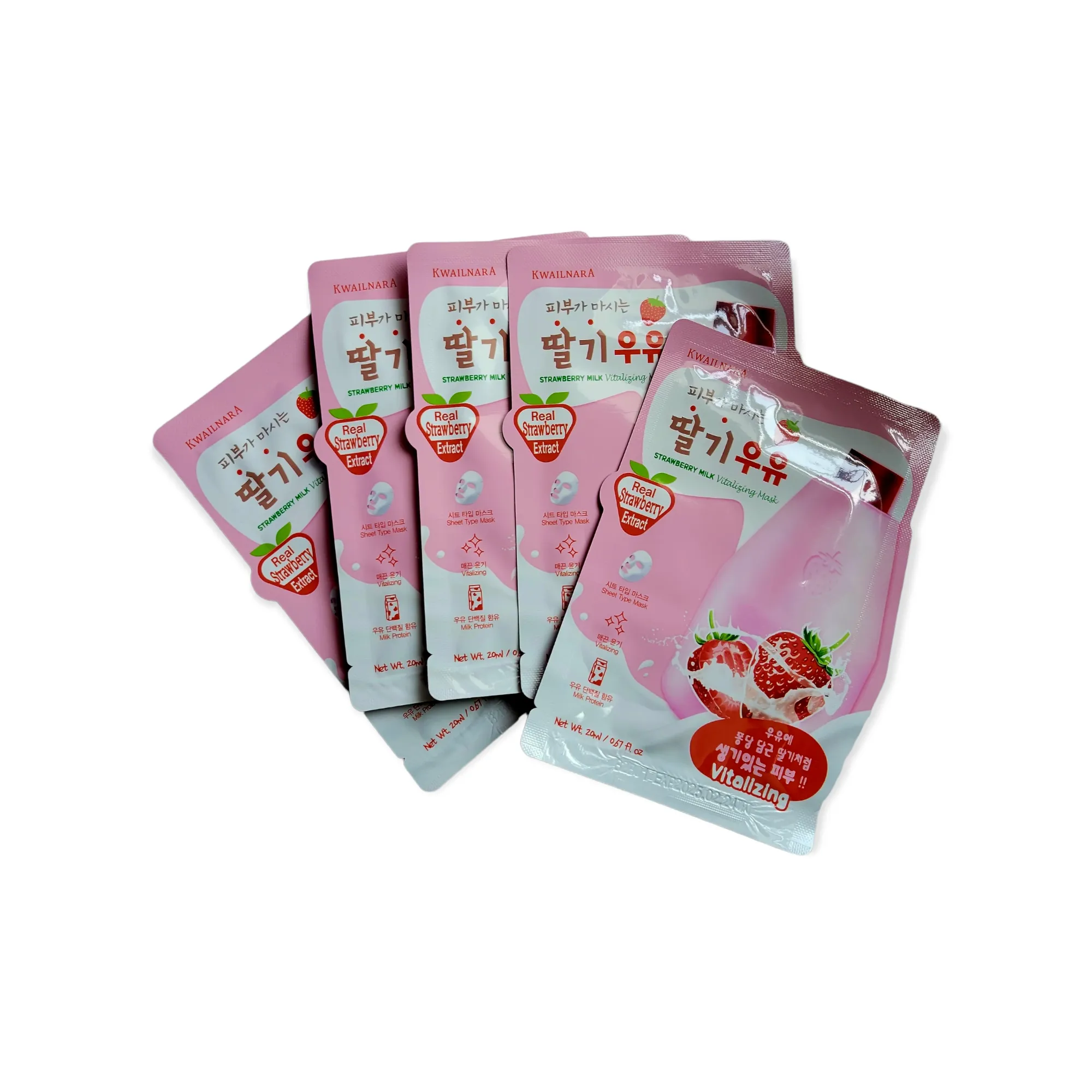 Kwailnara Strawberry Milk Vitalizing Mask