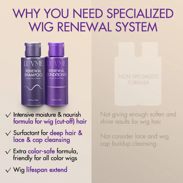 Luvme Hair Care Set Wig Care Moisturizing Shampoo (SA Only)