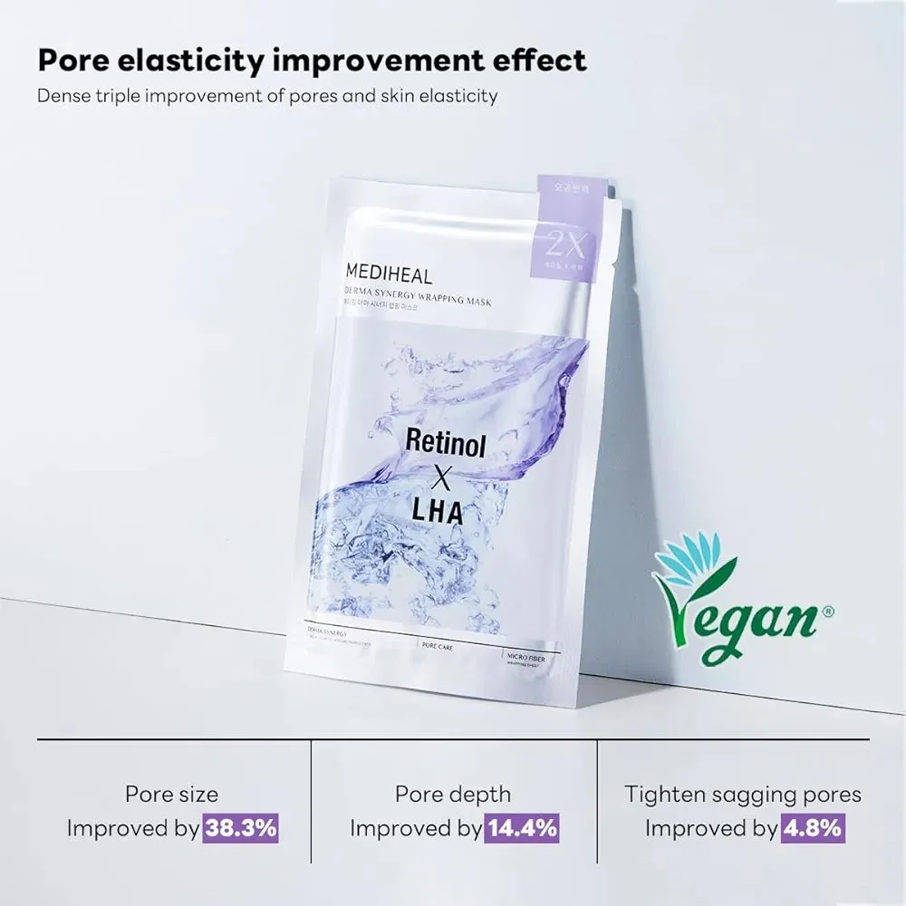 Mediheal Derma Synergy Wrapping Mask Pore 10pcs