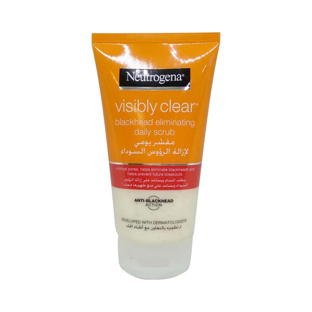 Neutrogena Visibly Clear Black Head Eliminating Daily Scrub 150ml