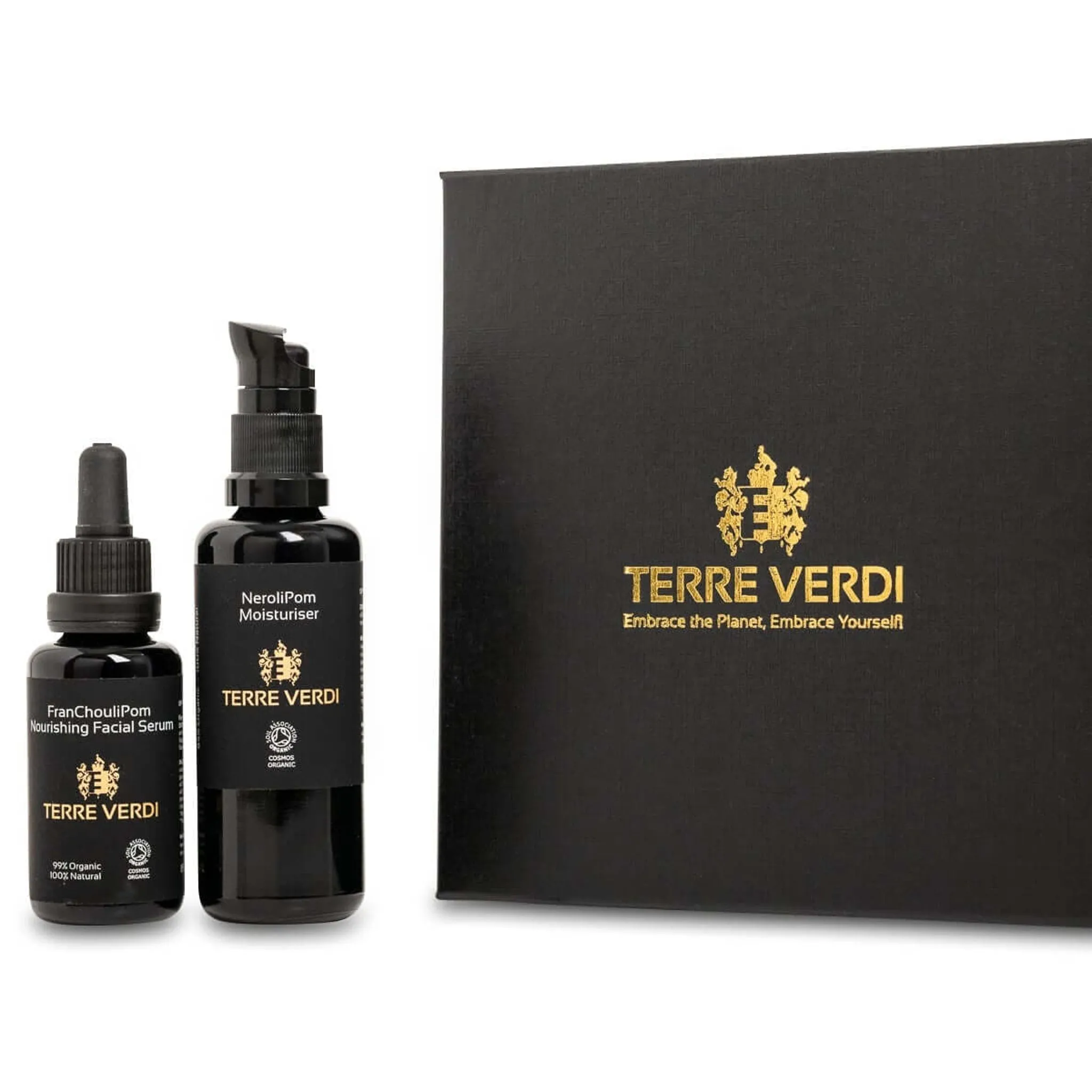 Organic Moisturiser Gift Set - The Nourishing Box – Luxury Skincare Gift Set