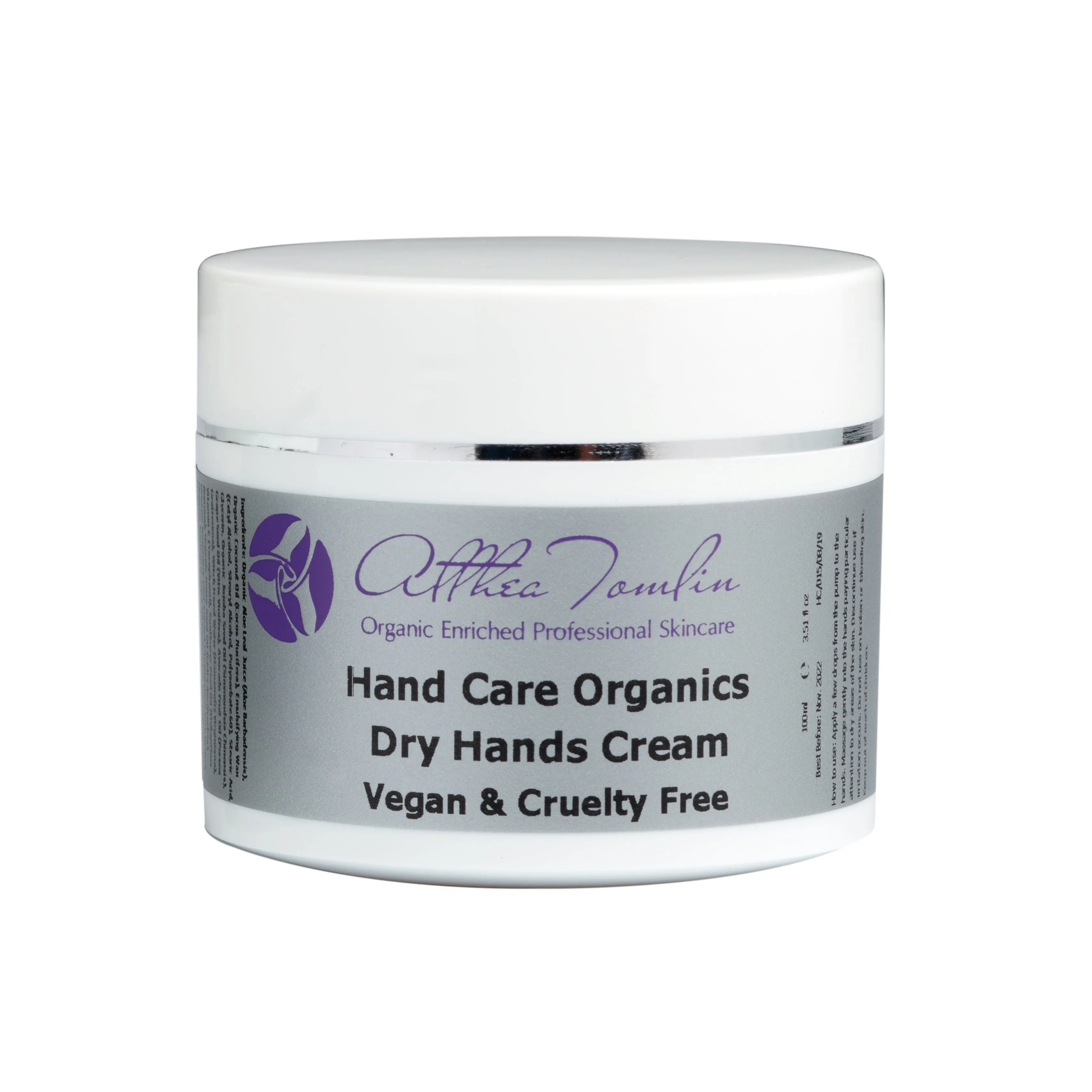 Organic Shea Butter Dry Hands Cream