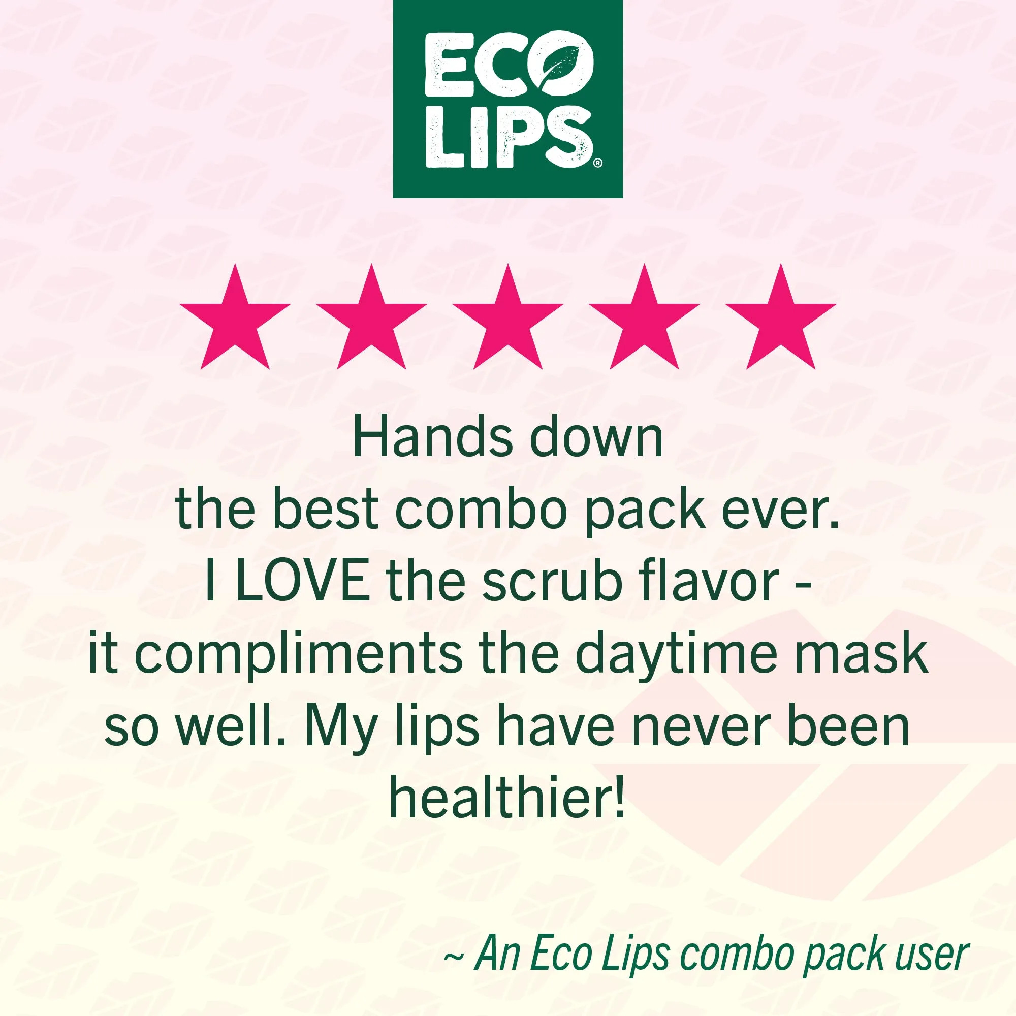 Organic Sugar Lip Scrub & Hydrating Lip Mask 4-Pack Variety