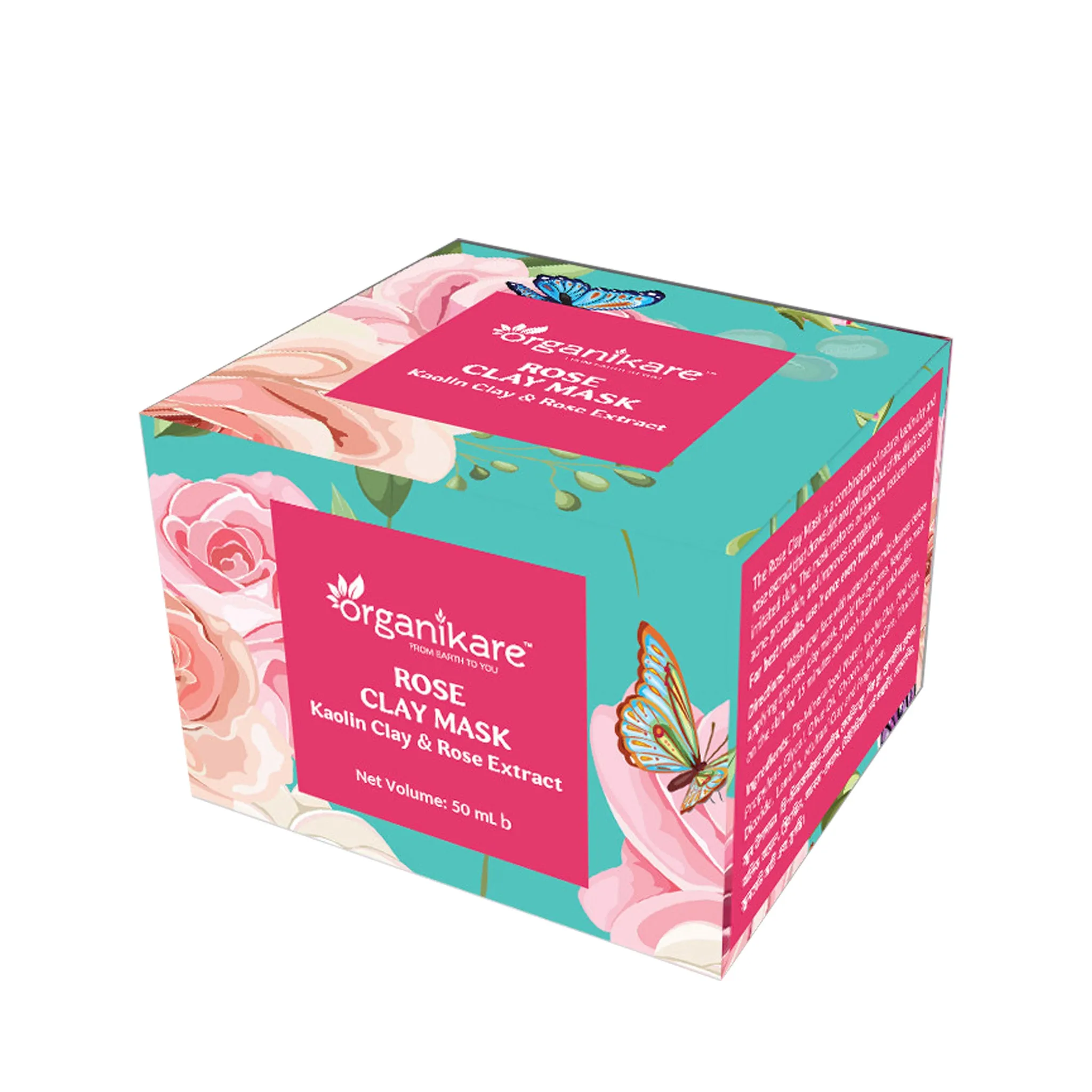 Organikare Rose Clay Mask (50ml)