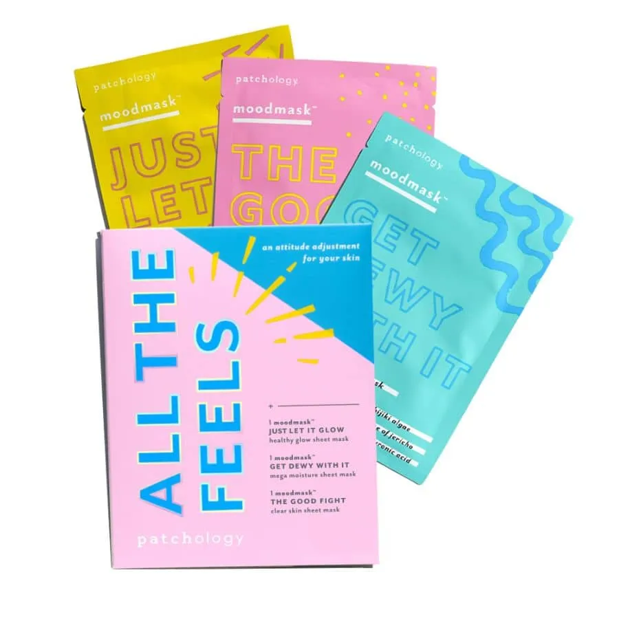 Patchology All The Feels MoodMask Kit - Set of 3 Assorted Face Sheet Masks