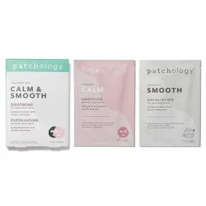 Patchology Smartmud Duo - Calm & Smooth Set of 2 Sheet Face Masks