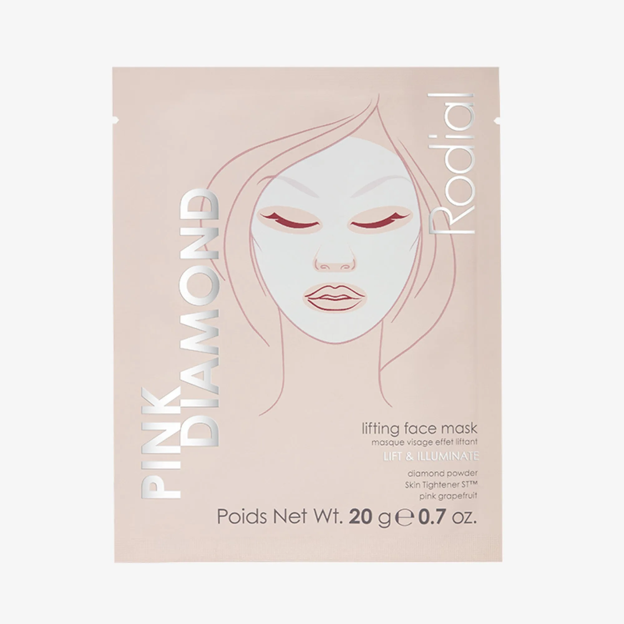 Pink Diamond Instant Lifting Mask Individual Sachet
