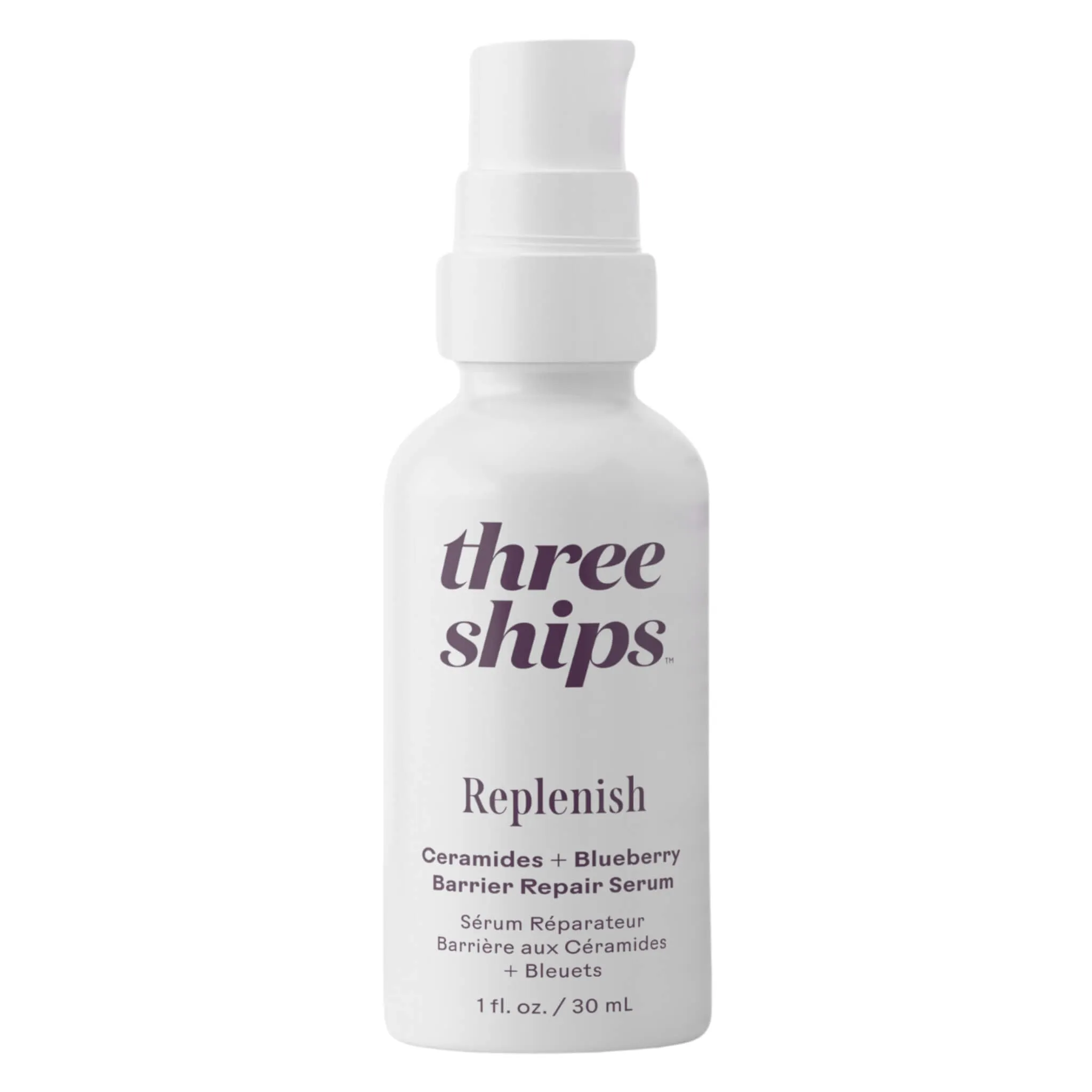 Replenish Ceramides   Blueberry Barrier Repair Serum