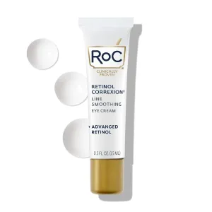 Retinol Correxion under Eye Cream for Dark Circles & Puffiness, Daily Wrinkle Cream, anti Aging Line Smoothing Skin Care Treatment for Women and Men, 0.5 Oz (Packaging May Vary)