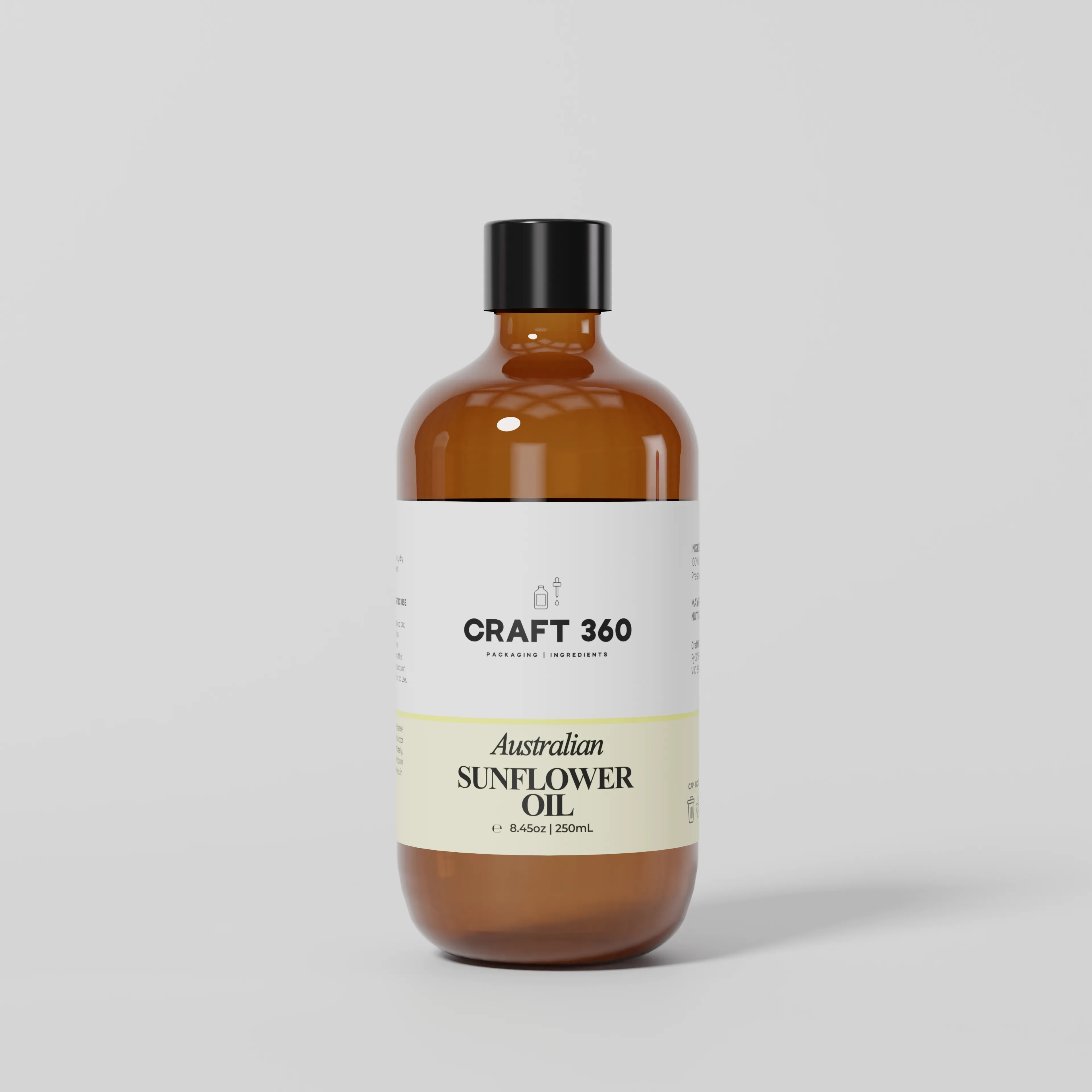 Sunflower Oil - Australian - Cold Pressed
