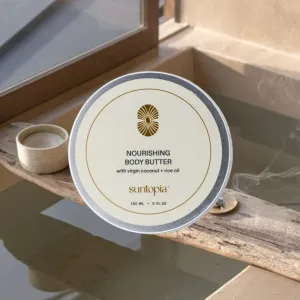 Suntopia NOURISHING Body Butter  Virgin Coconut   Rice Oil